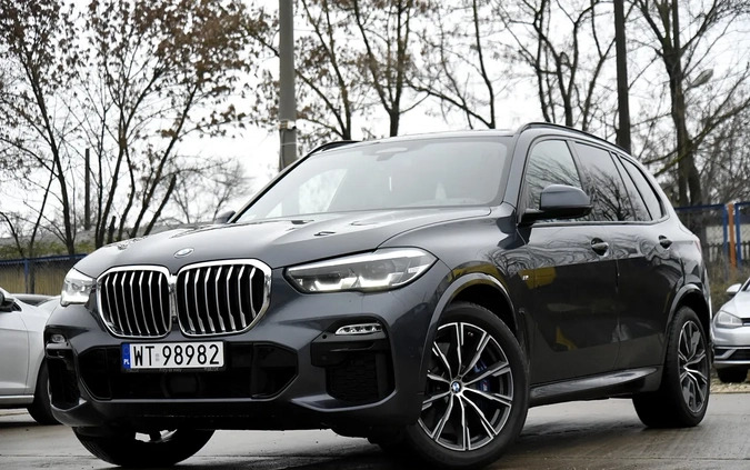 BMW X5 cena 270598 przebieg: 100579, rok produkcji 2019 z Leżajsk małe 352